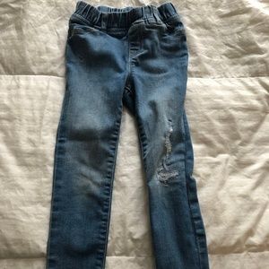 Elastic waisted Gap kids Blue Jeans